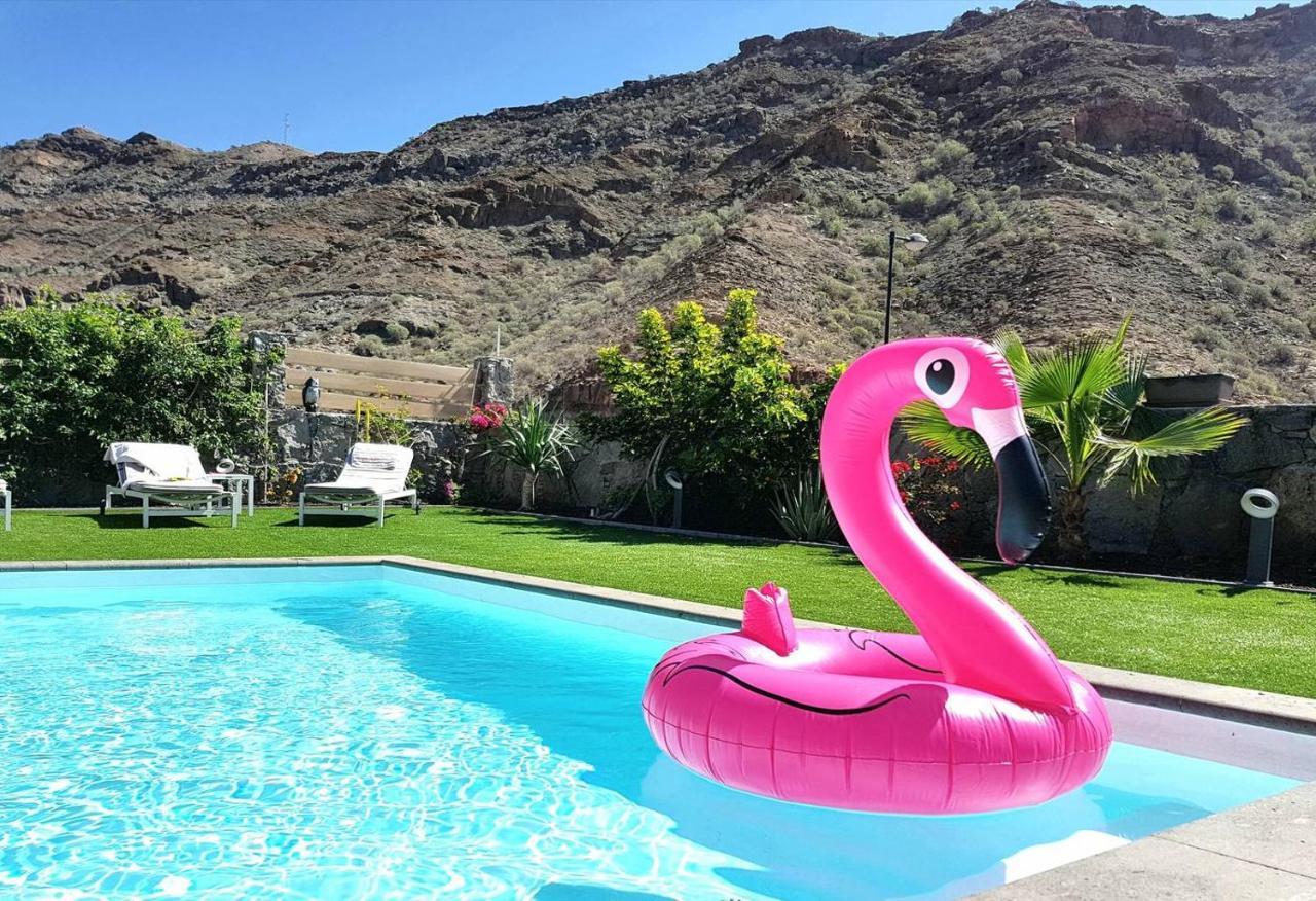 Elle Ocean Villa Gran Canaria Heated Pool Wifi Amadores Exterior foto
